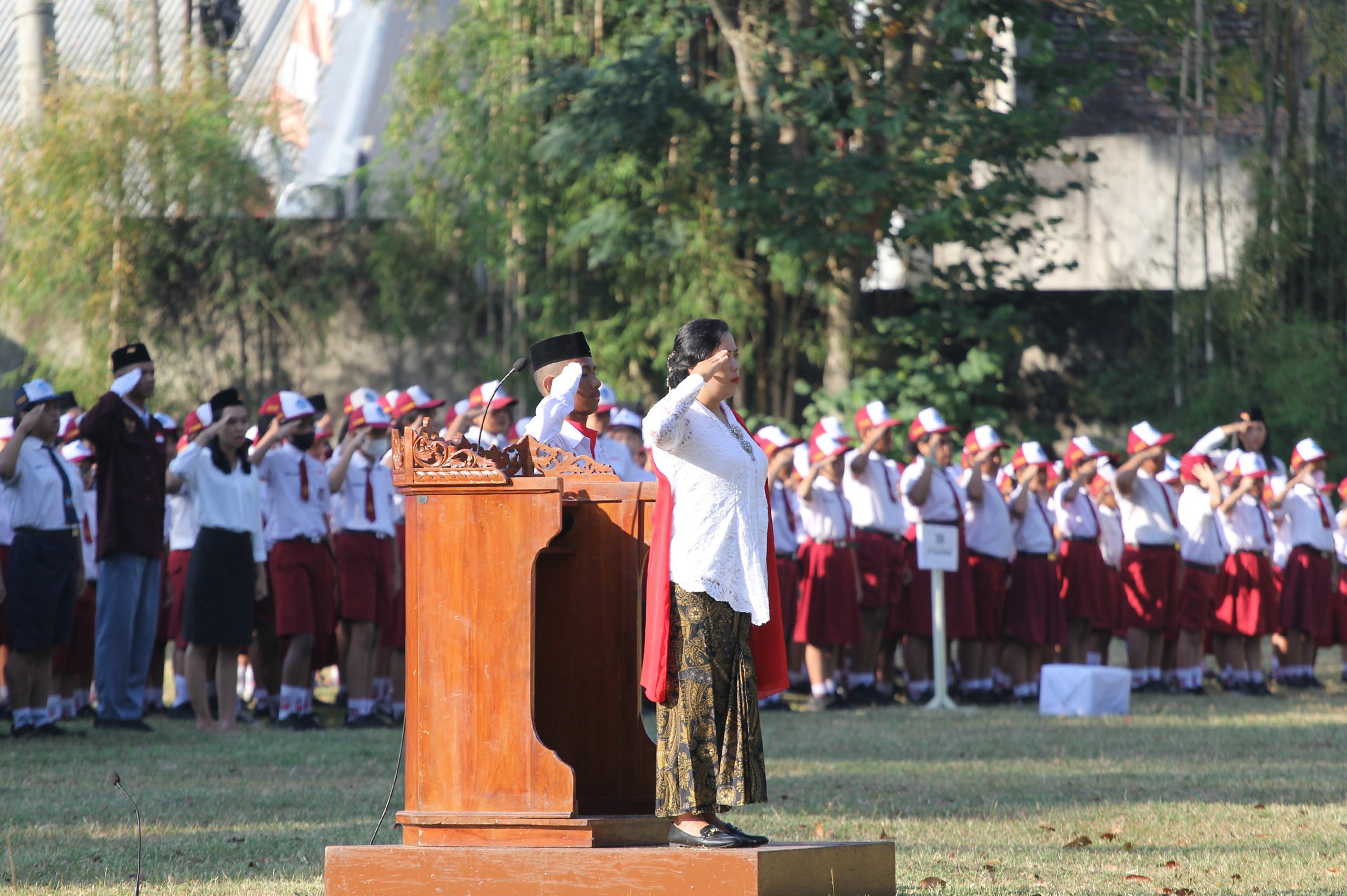 Upacara HUT RI Ke-79 Yayasan P.A.K. Semarang